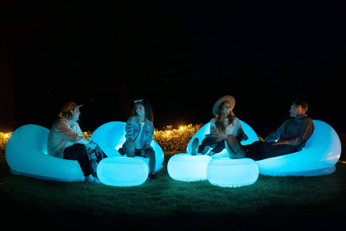 AirCandy Illuminated Color Changing LED Chair with Remote