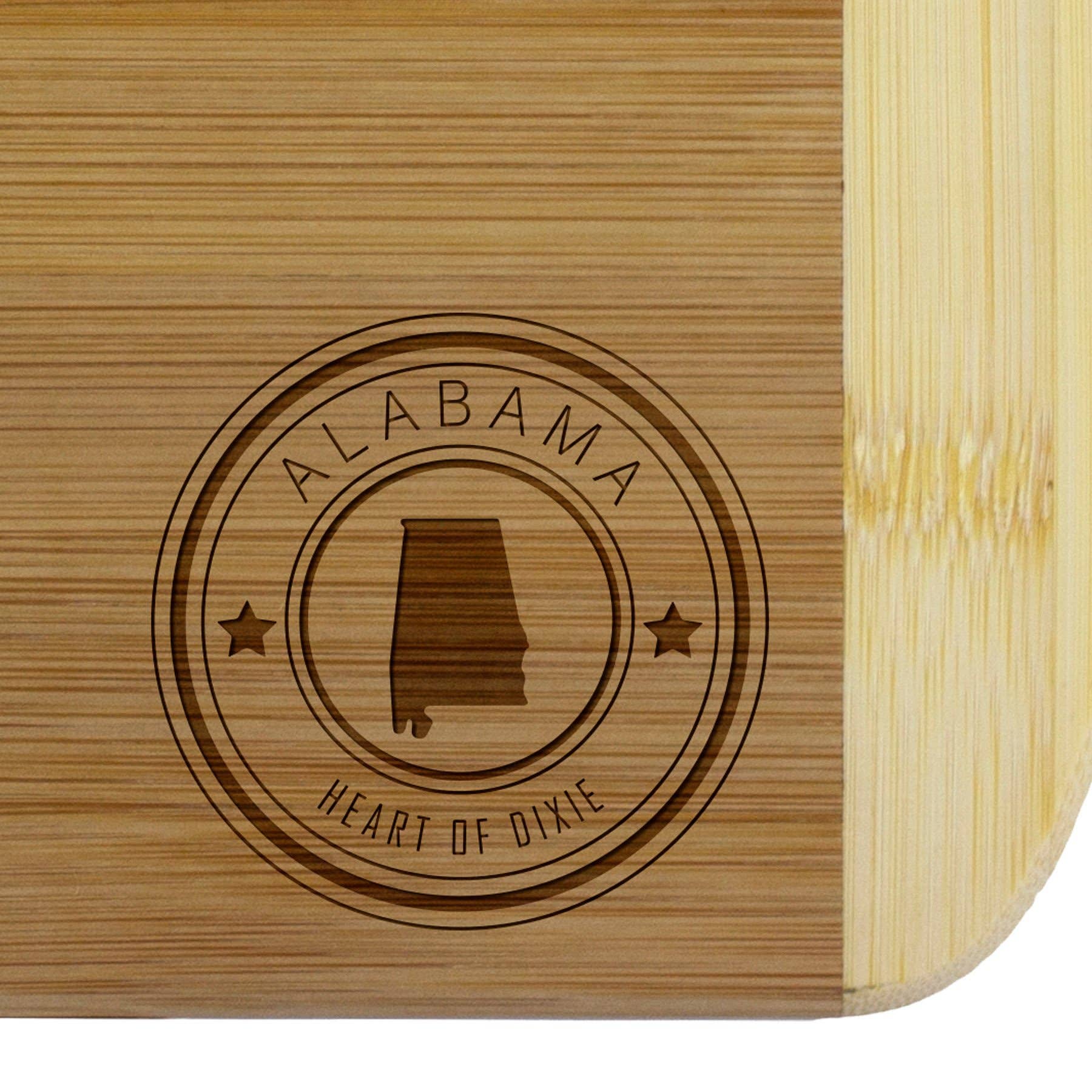 Alabama State Stamp Series 11" Cutting Board 2