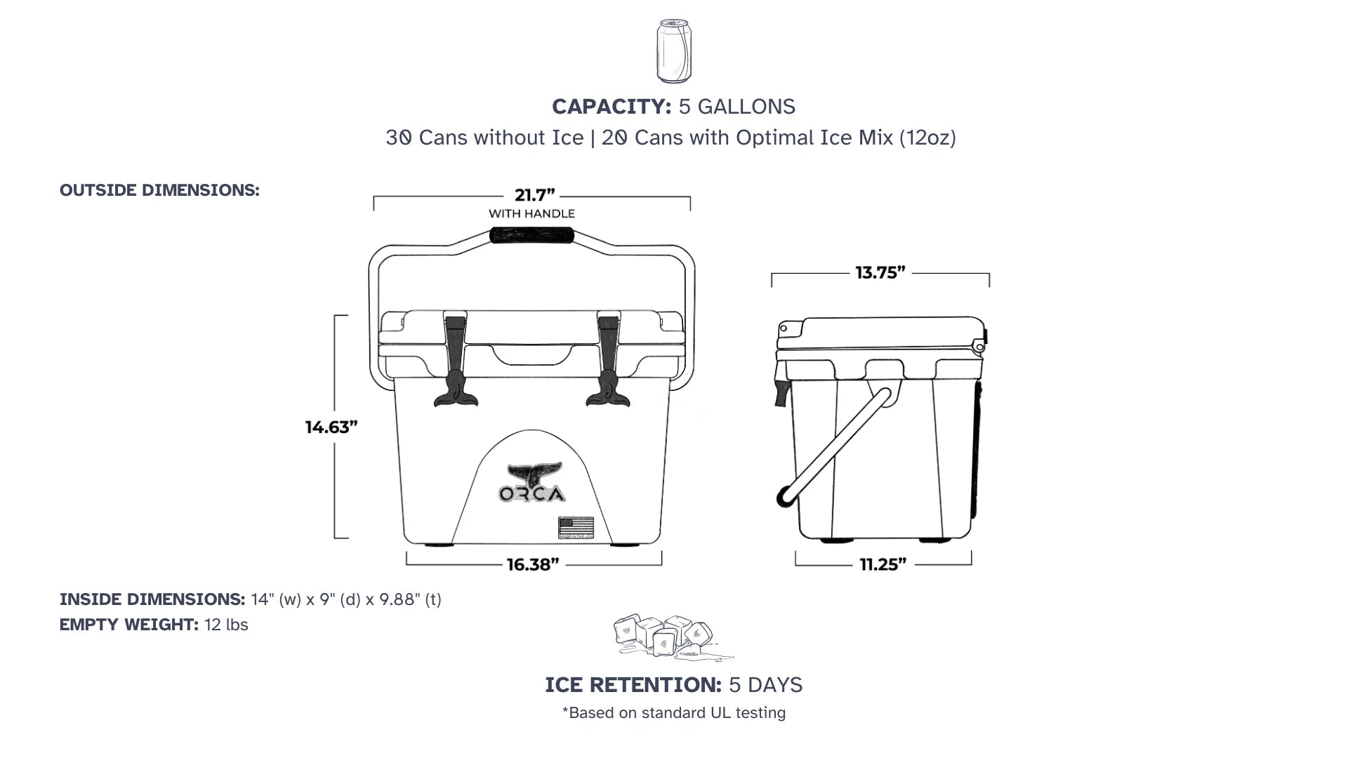 ORCA 20 Quart Cooler 22