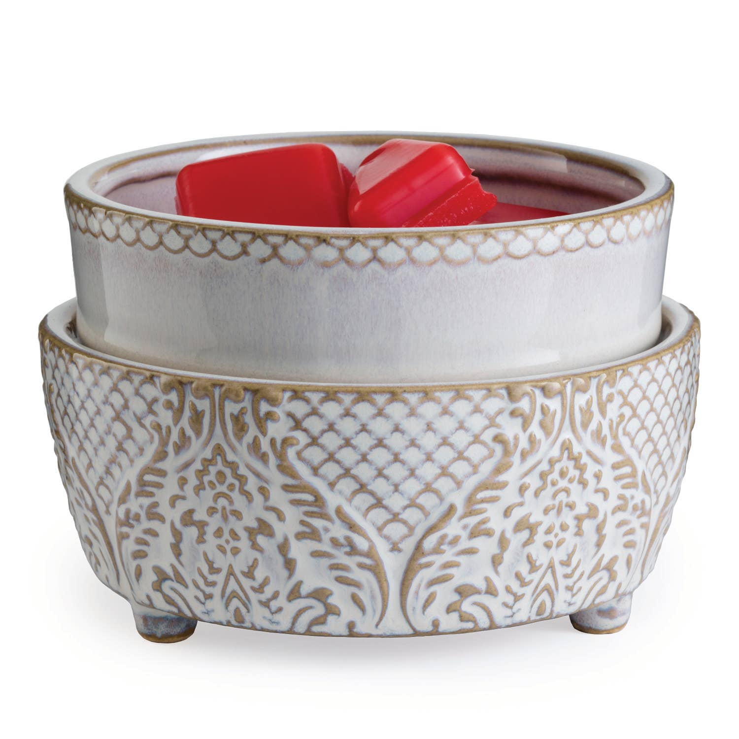 2-IN-1 Fragrance Warmer Vintage White 1