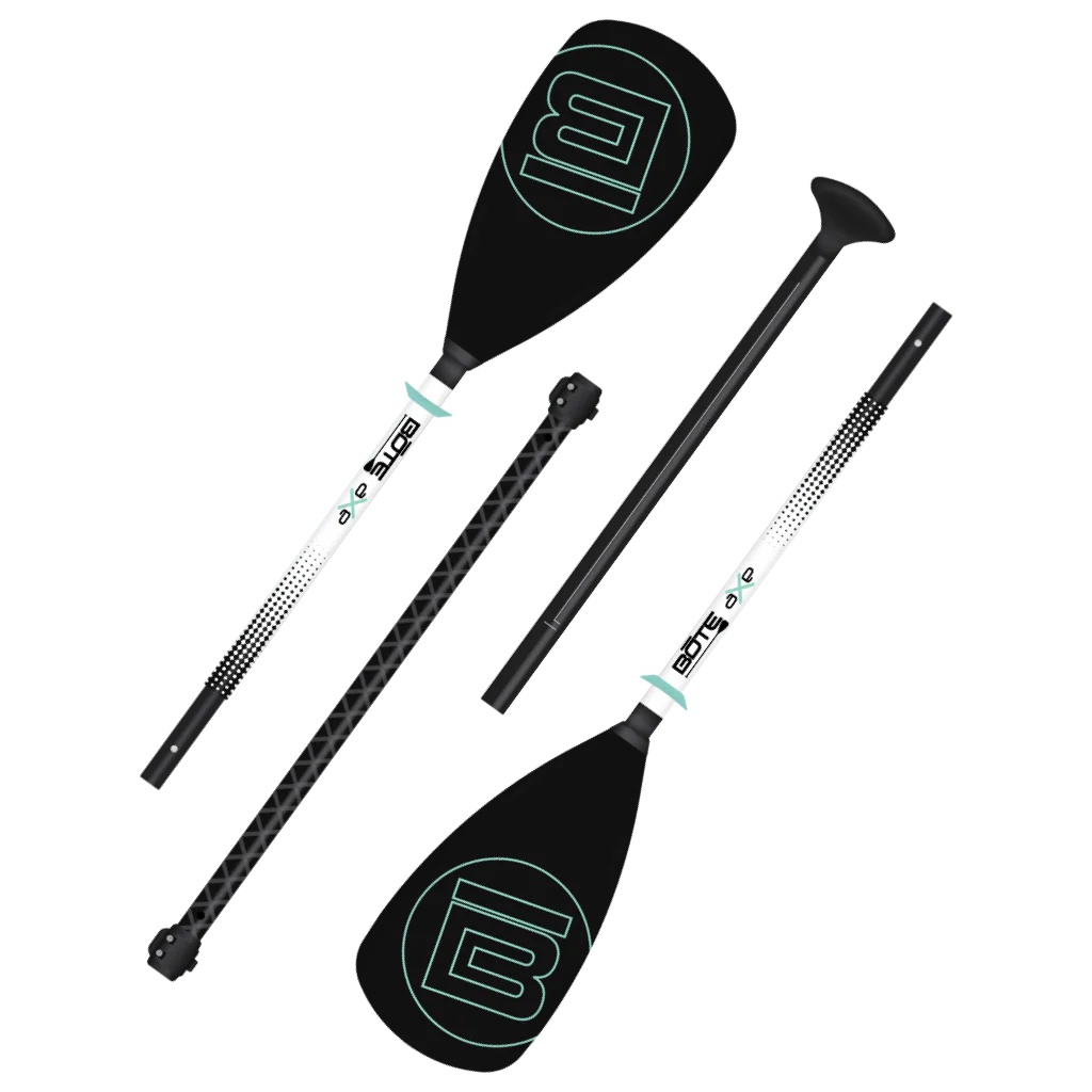 4-Piece Hybrid Adjustable Aluminum Paddle Black by Bote