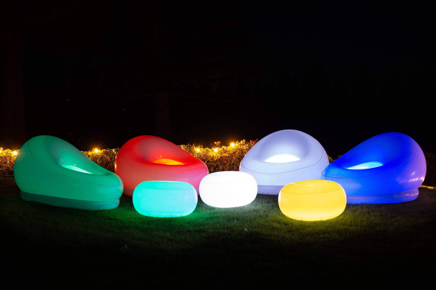 AirCandy Illuminated Color Changing LED Chair with Remote