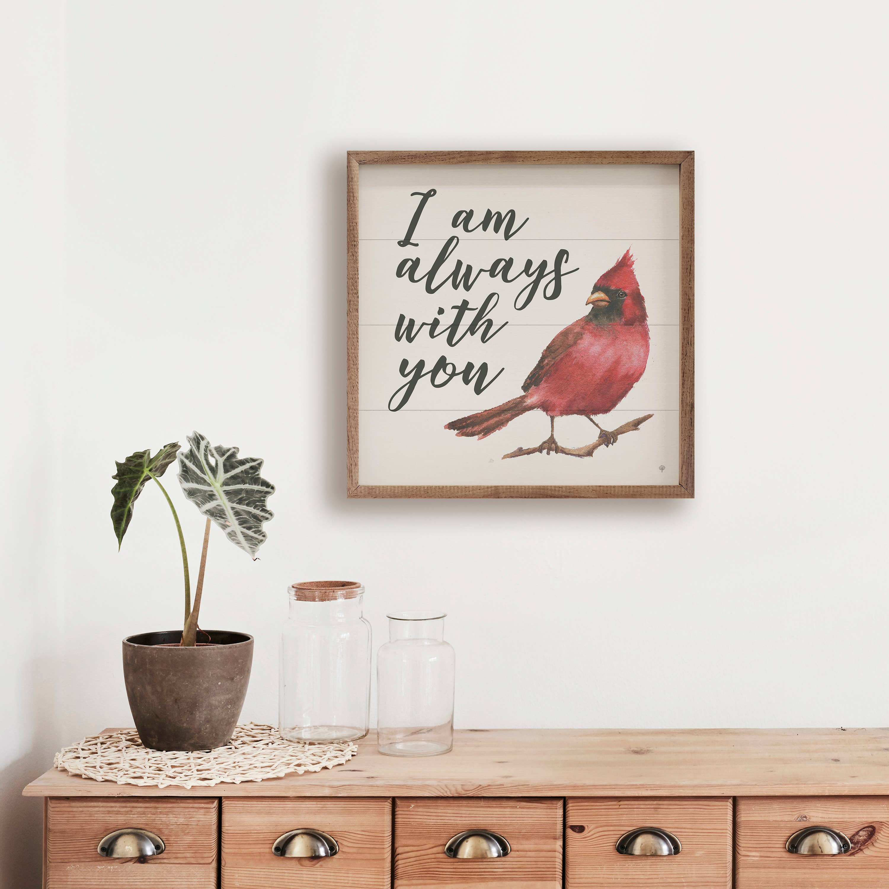 I Am Always With You Cardinal White 3