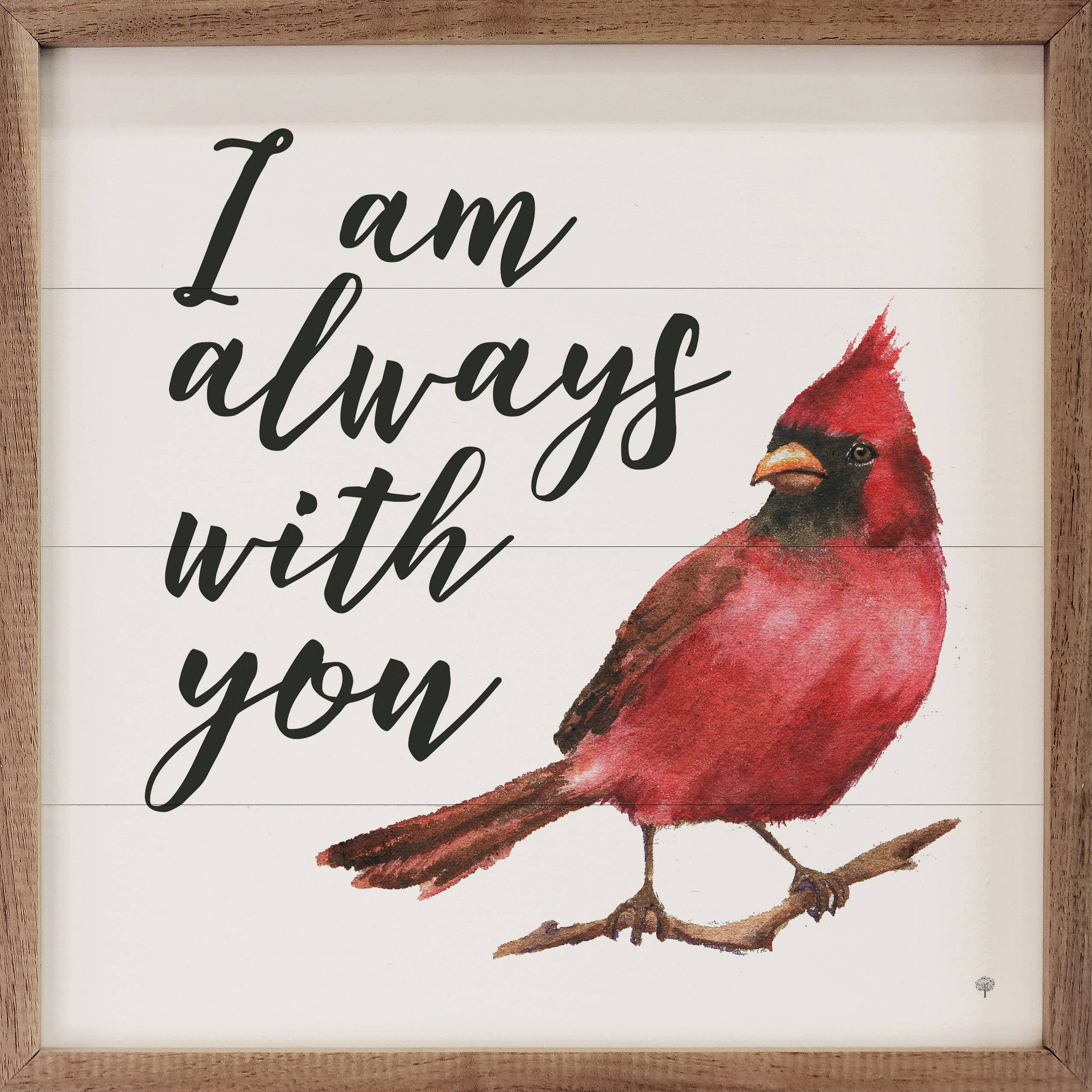 I Am Always With You Cardinal White