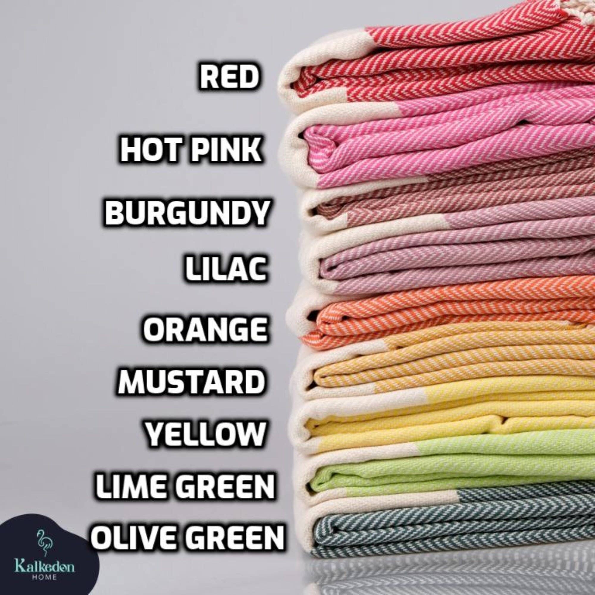 Herringbone Turkish Towel| Personalized Towel | Peshtemal 4