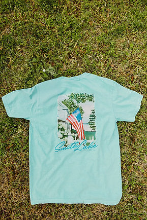 2025 Smith Lake American Flag Tee - The Lake Co. 2