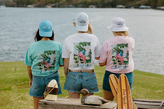 2025 Smith Lake American Flag Tee - The Lake Co. 1