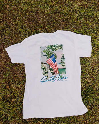 2025 Smith Lake American Flag Tee - The Lake Co.