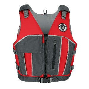 Mustang Reflex Foam Vest - Red/Grey - XL/XXL 3