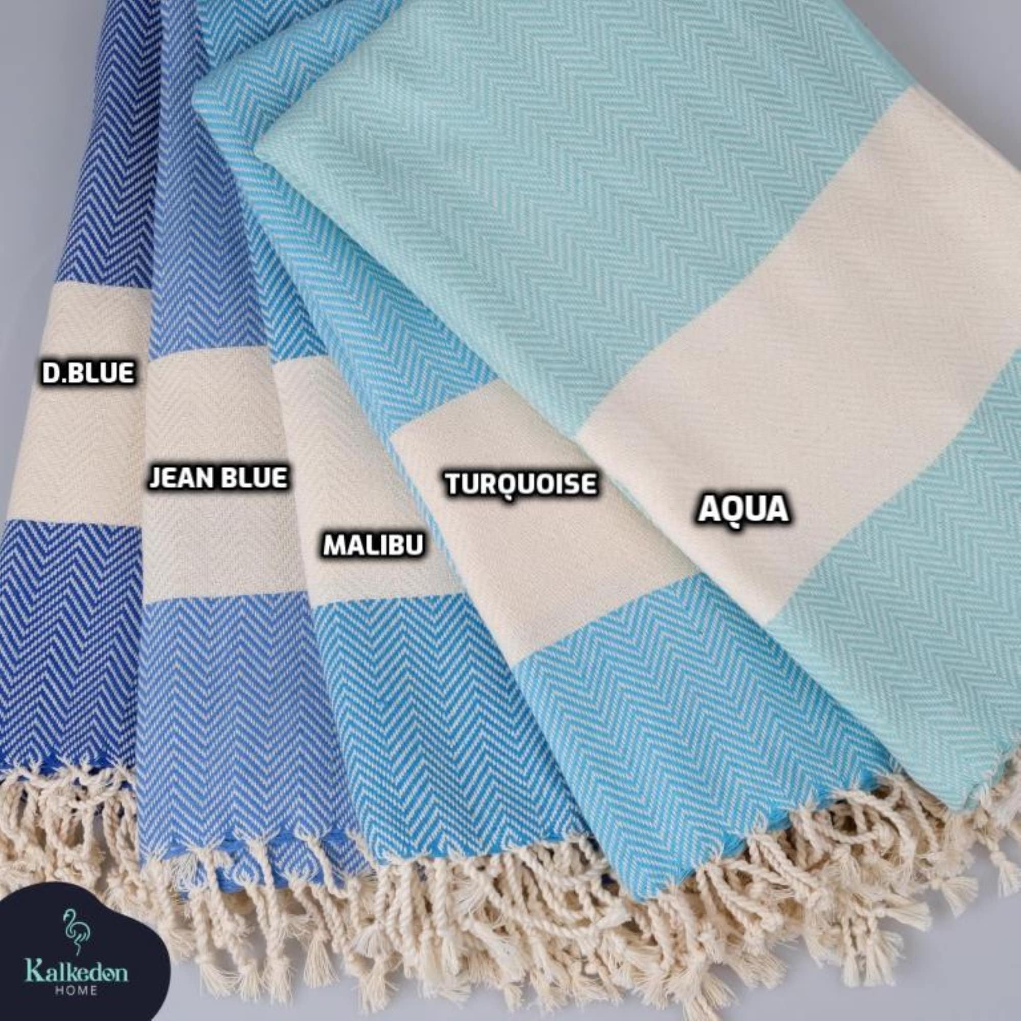 Herringbone Turkish Towel| Personalized Towel | Peshtemal 6