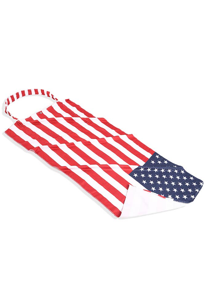 American Flag Beach Towel Bag 4