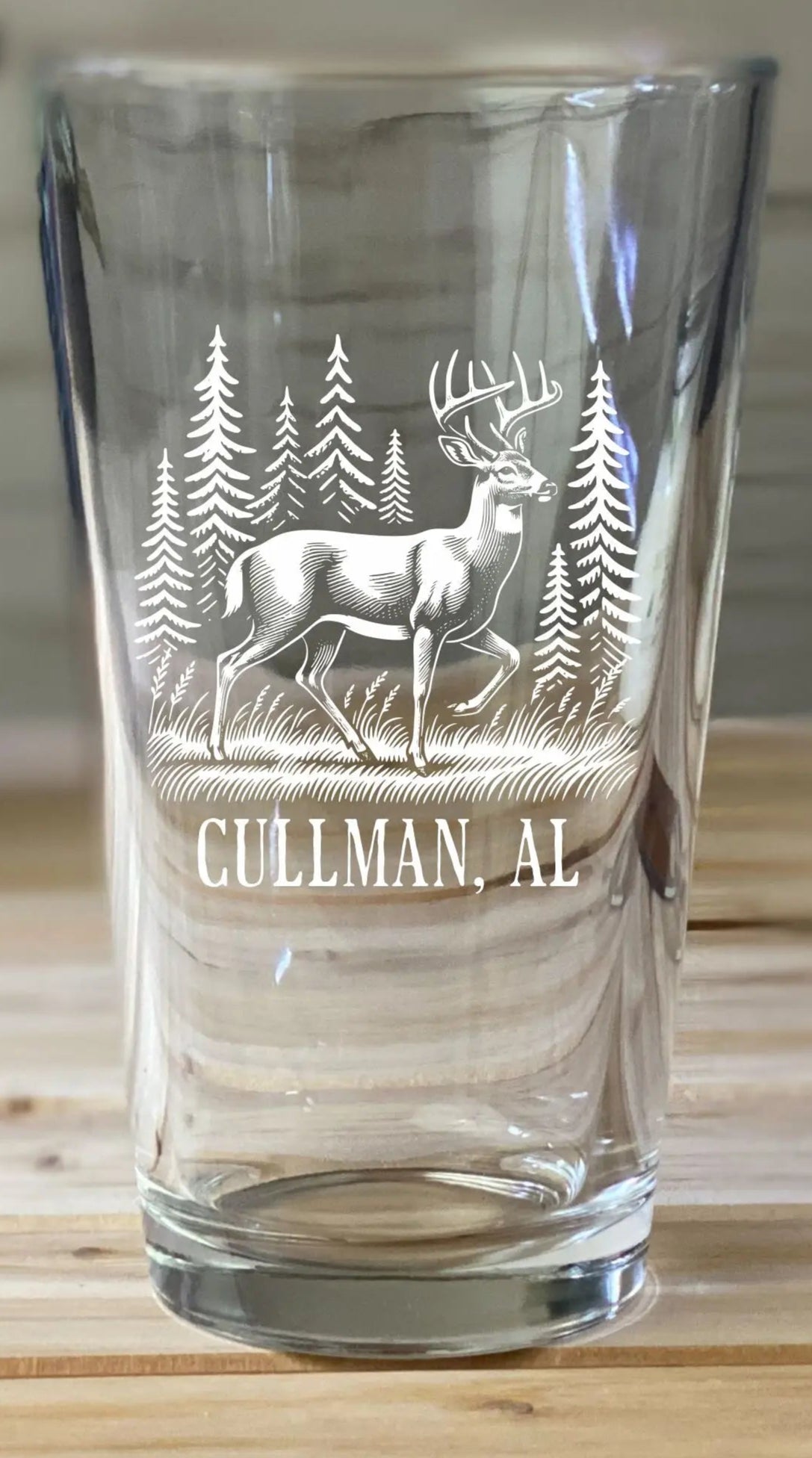 Cullman AL Deer  - Pint glass 1