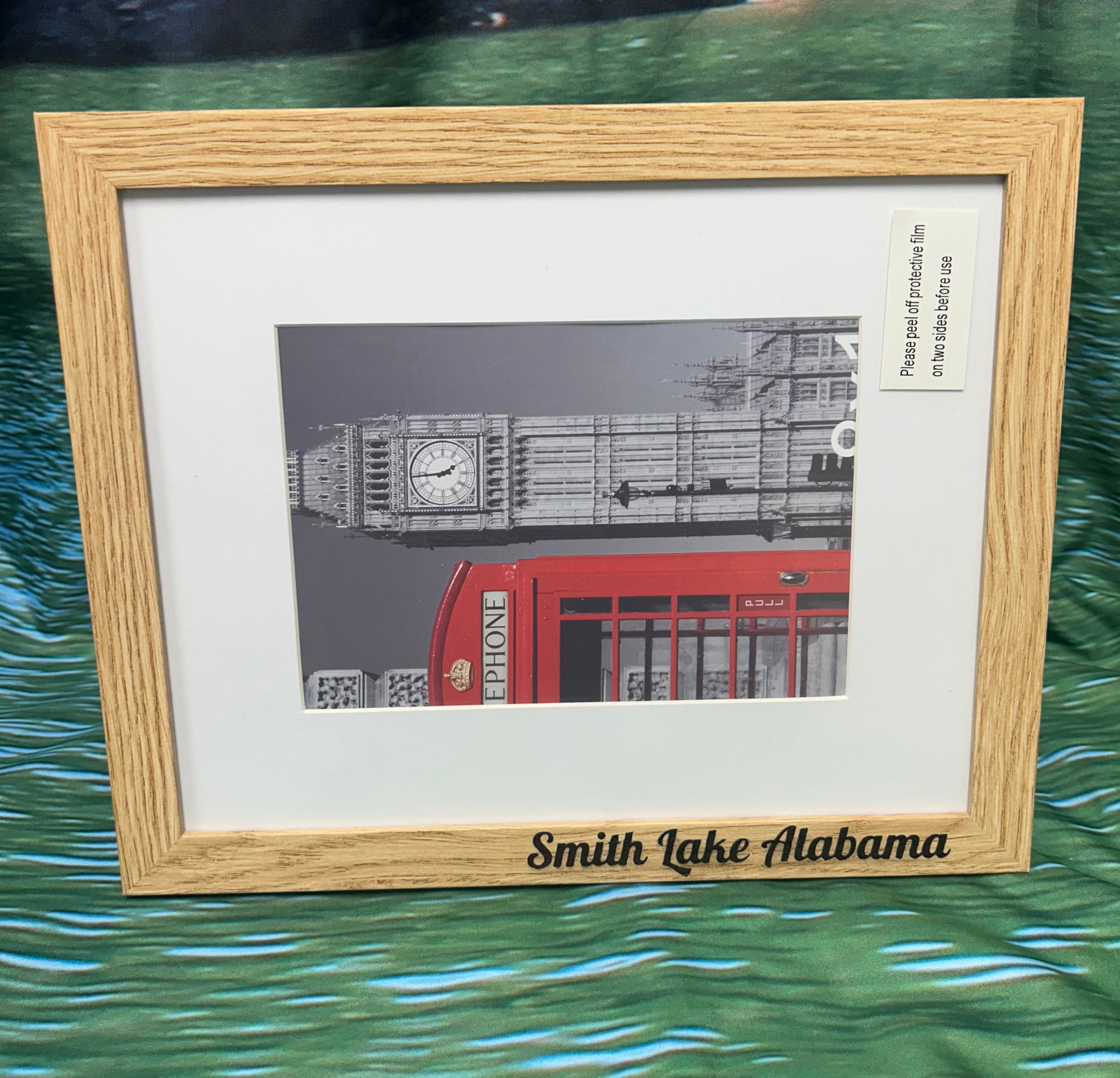 Smith Lake Wooden Picture Frame 8x10, 5x7 - Natural