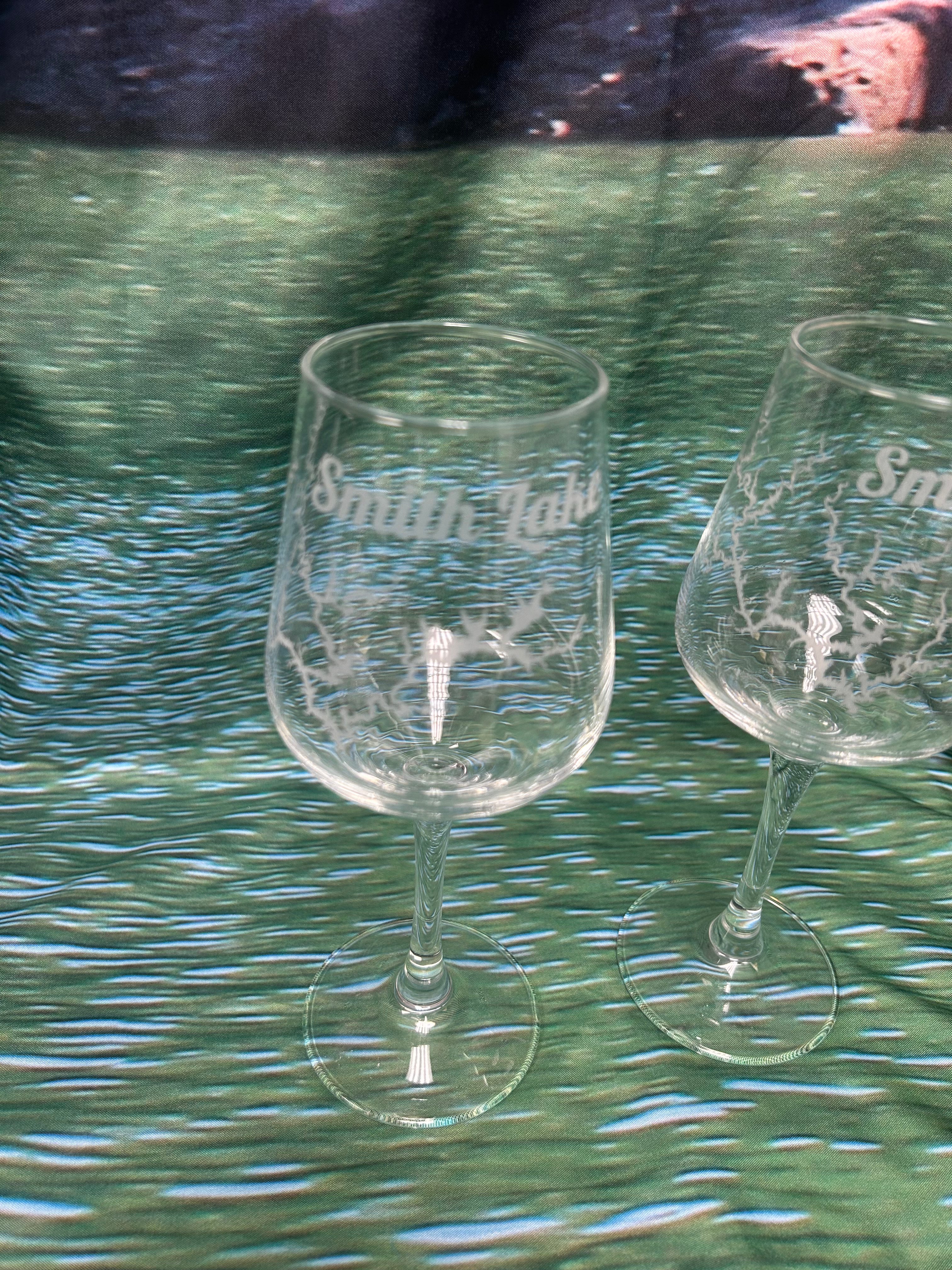 12oz Smith Lake Wine Glasses 4