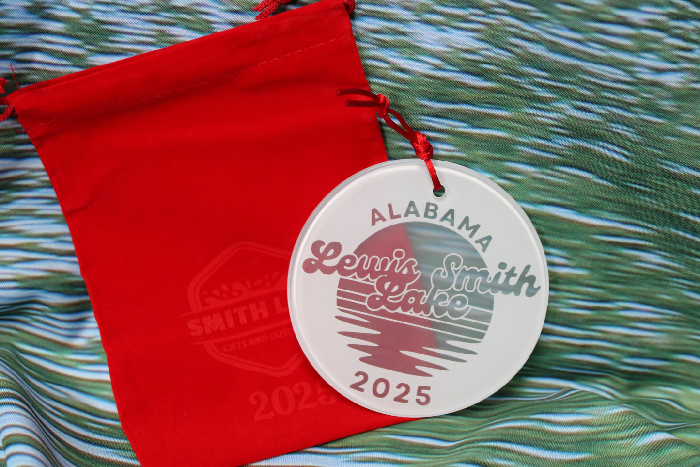 2025 Smith Lake Glass Christmas Ornaments