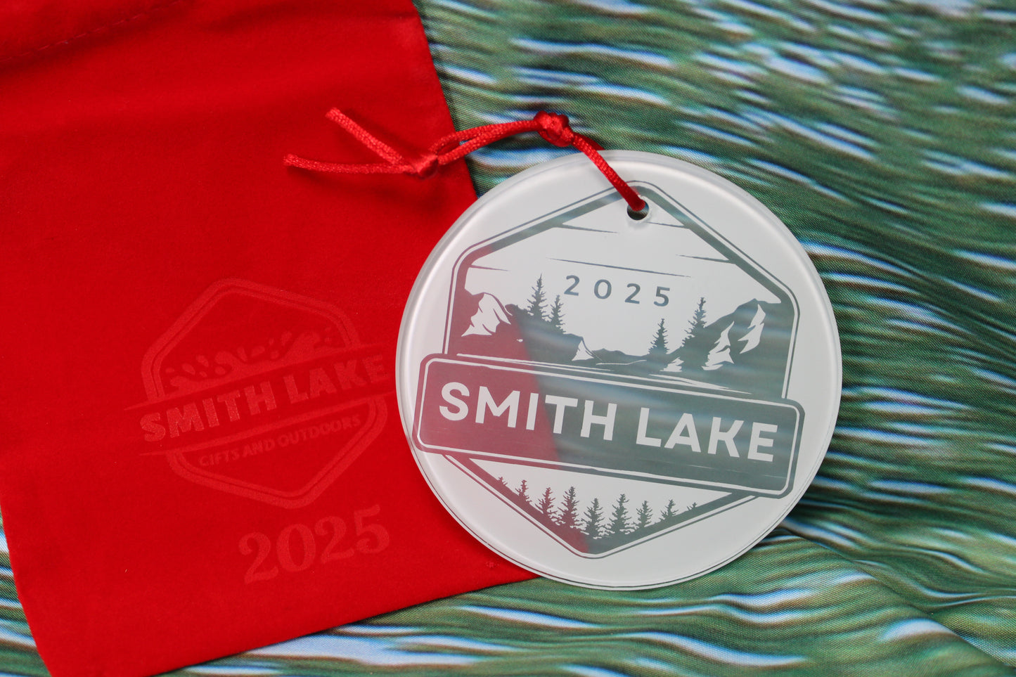 2025 Smith Lake Glass Christmas Ornaments