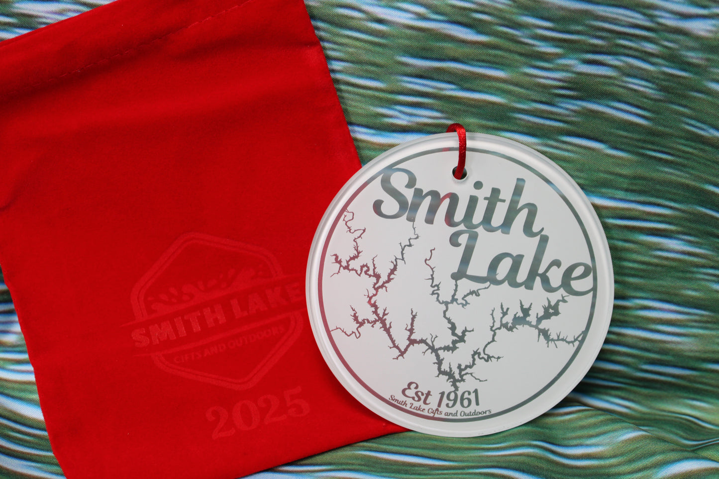 2025 Smith Lake Glass Christmas Ornaments
