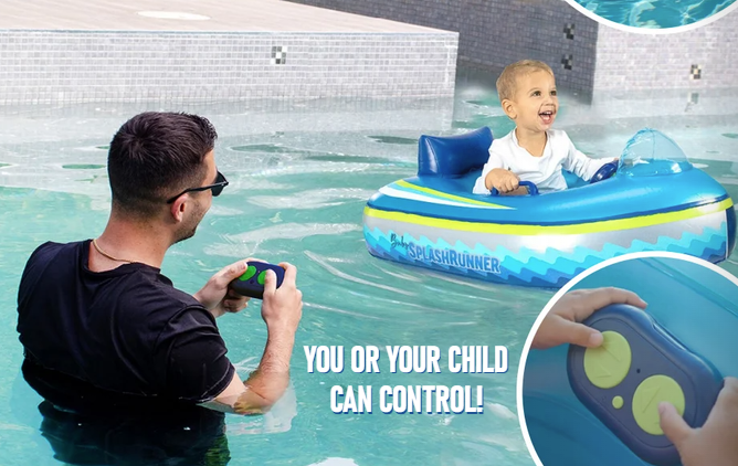 Baby Runner Motorized Boat 1