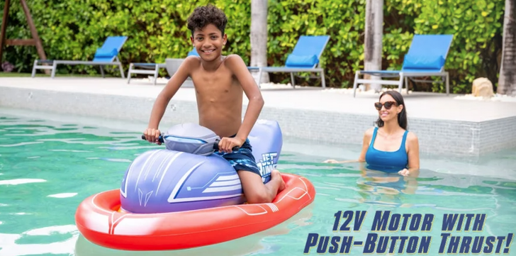 Jet Runner 2.0 - Motorized InflatableRide-On Watercraft 2