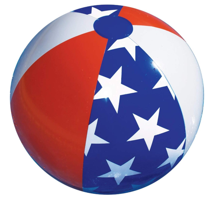 Americana Series 22" Beach Ball 2