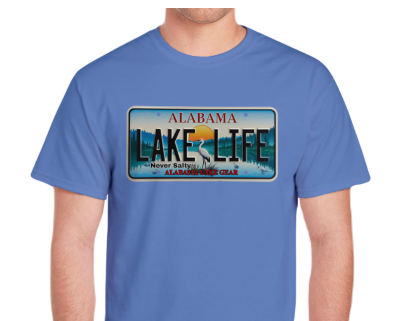 Alabama Lake Life Tag Shirt