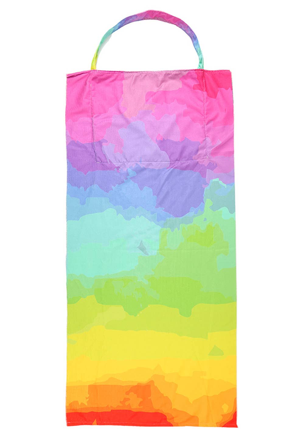 Rainbow Print Beach Towel Bag 5