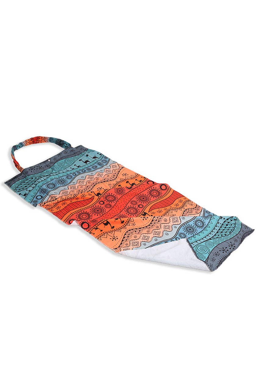 Desert Theme Print Beach Towel Bag 6