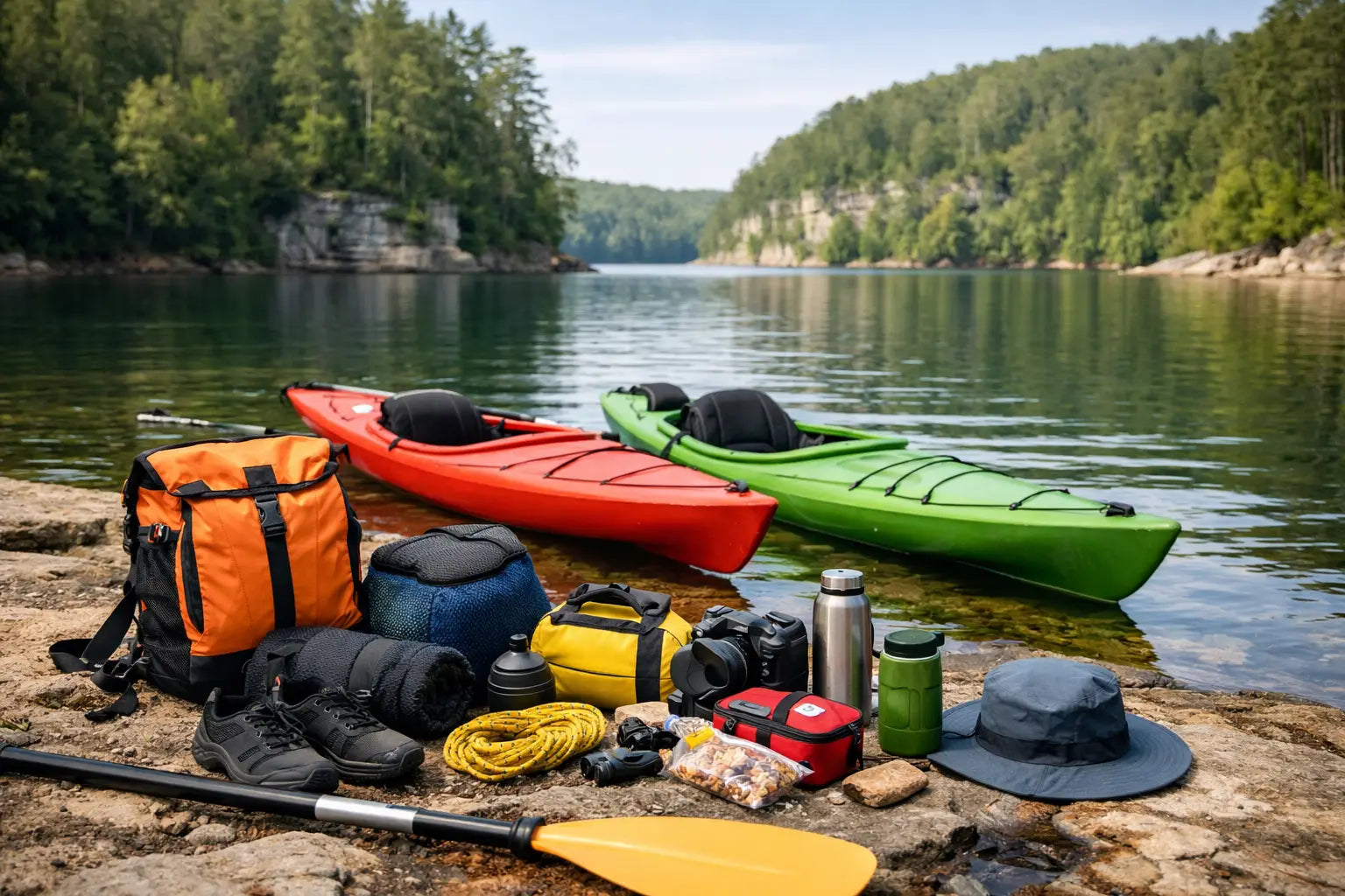 What to Bring on a Kayak Trip at Smith Lake