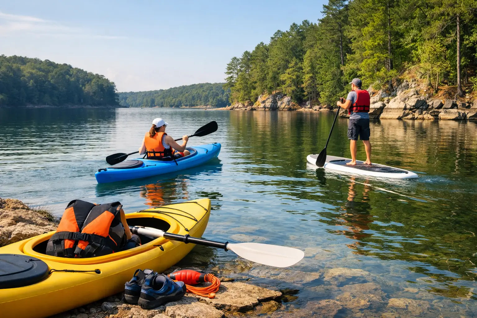 Beginner Paddle Sports Safety Guide for Smith Lake