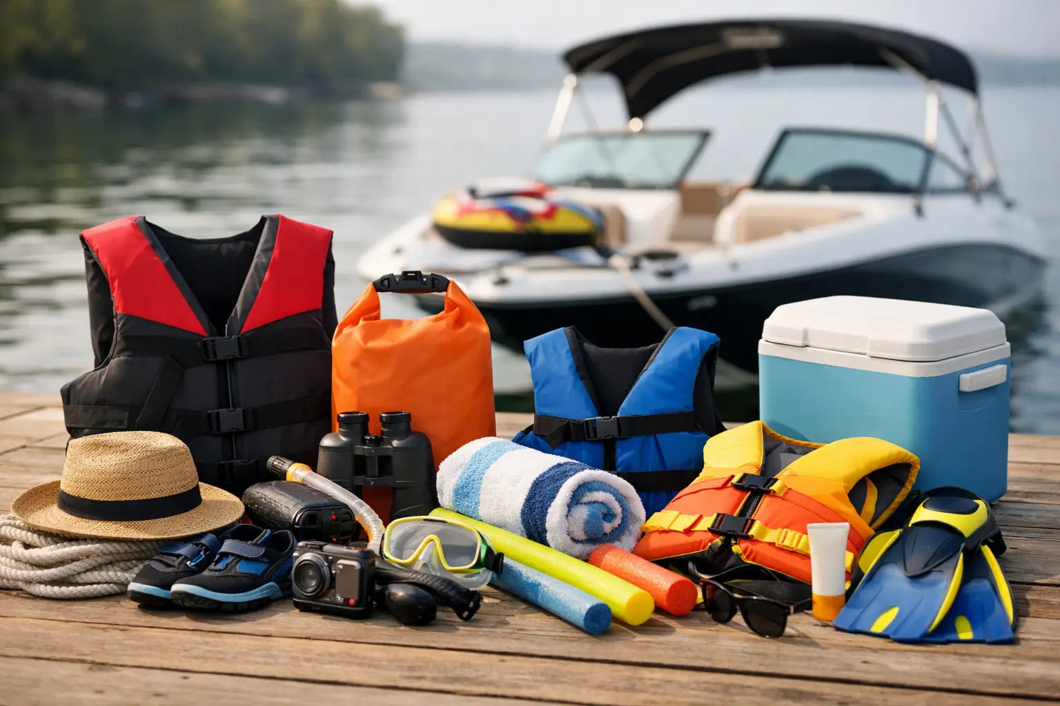 Family Boating Gear Checklist Example