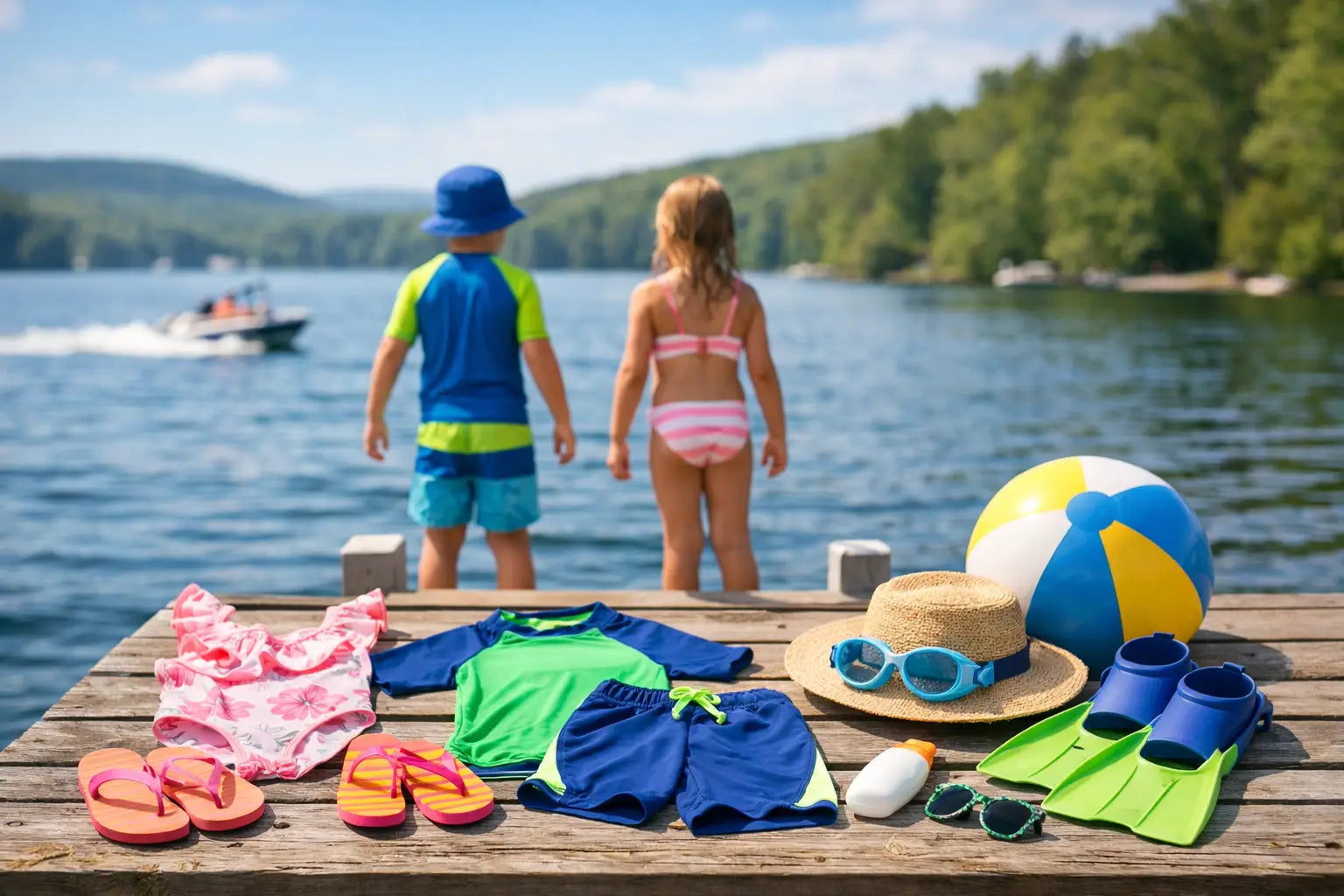 Kids Swimwear for Lake Vacation Picks