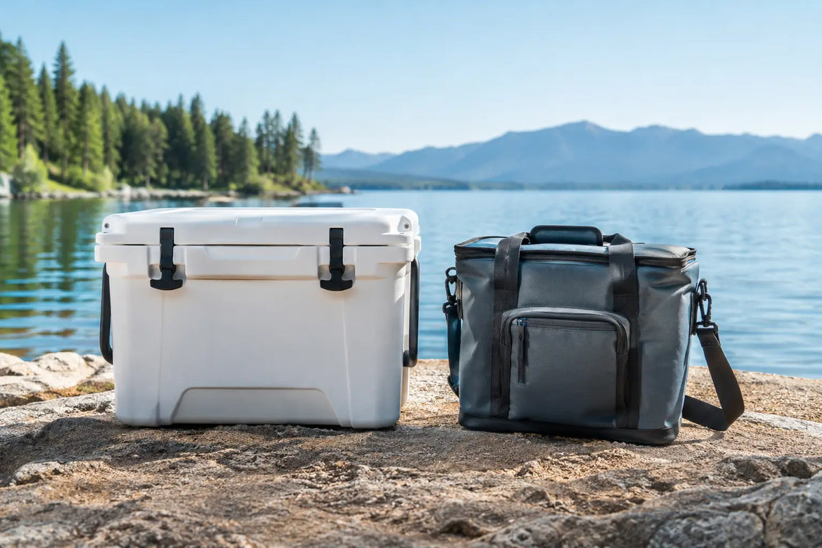 Hard Cooler vs Soft Cooler for Lake Days