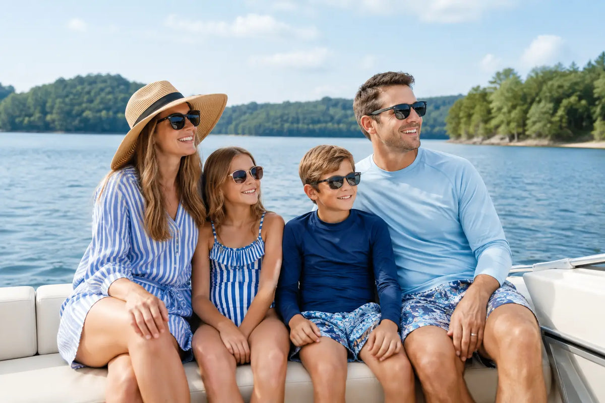 Matching Family Lake Outfits for Smith Lake Days