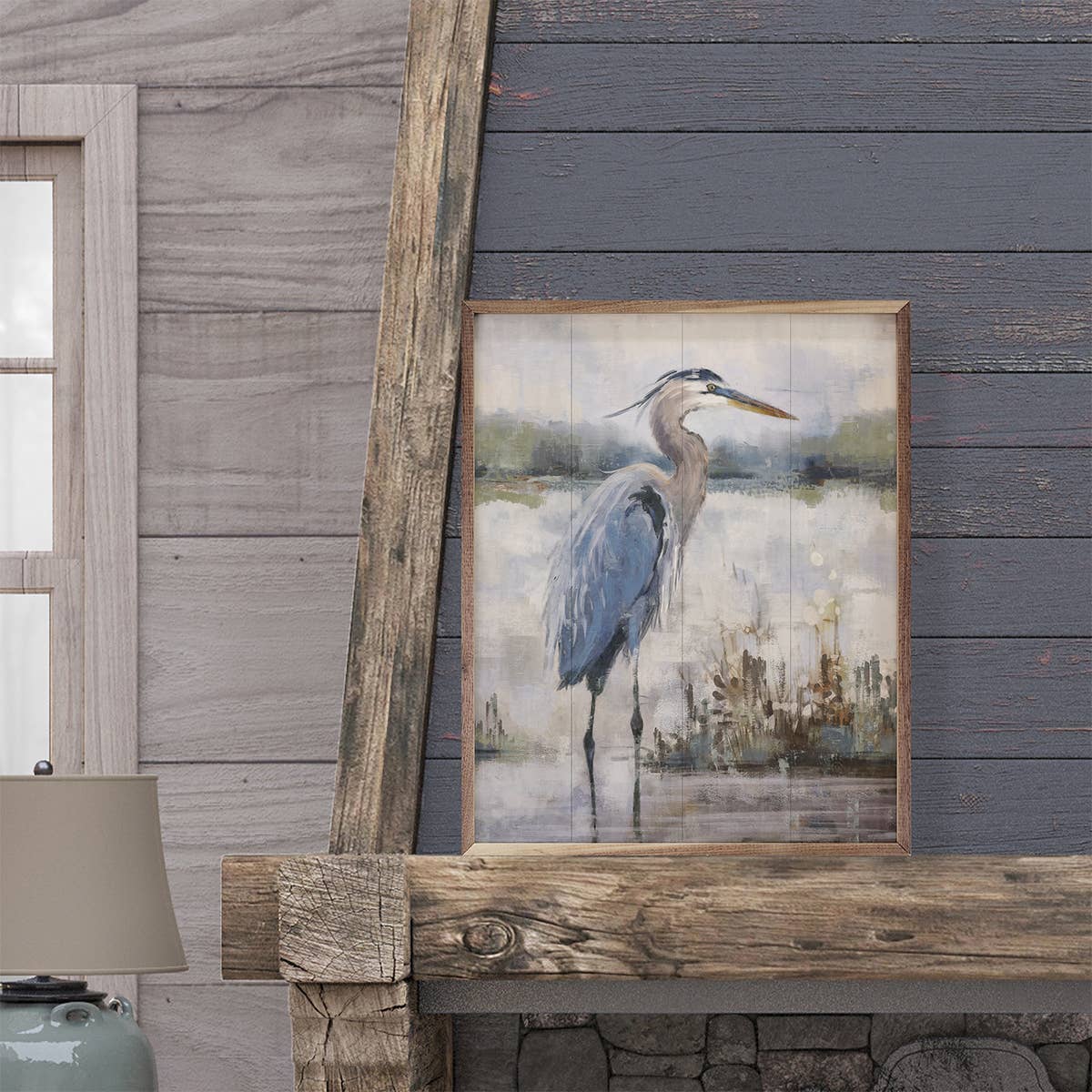 Coastal Heron 2 By Nina Blue 3