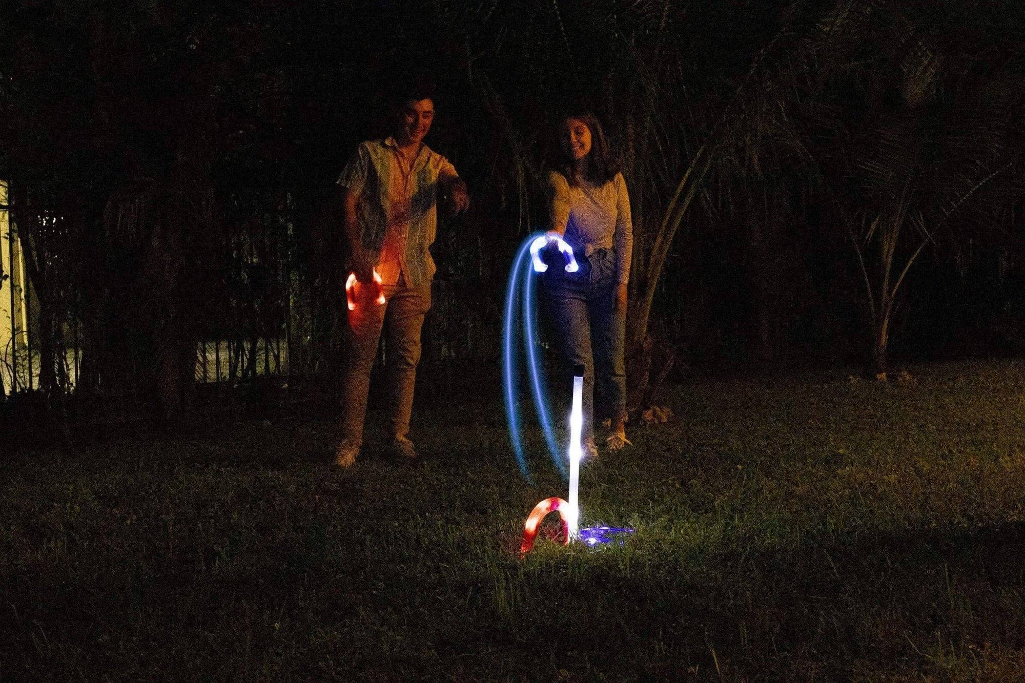 YardCandy Illuminated Horseshoes 3