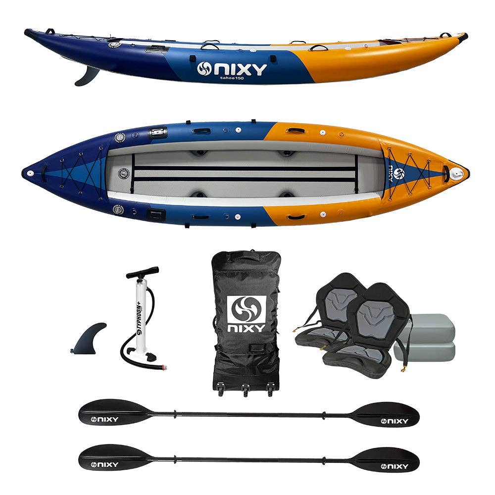NIXY Tahoe 150 Tandem Inflatable Kayak 1