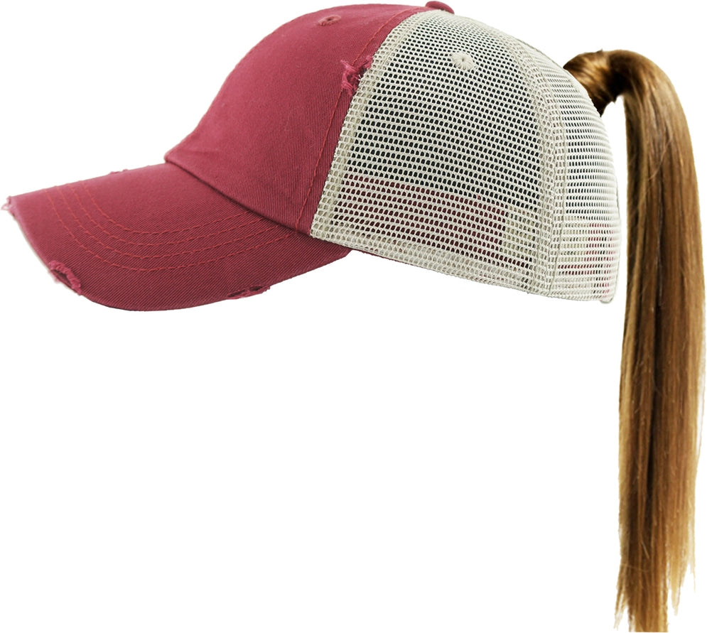 Smith Lake Ponytail Mesh Back Cap 6