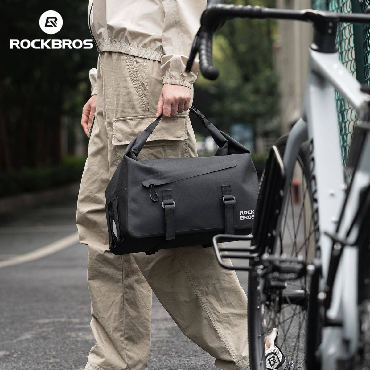 RideMate Bike Rear Rack Bag-16L 15