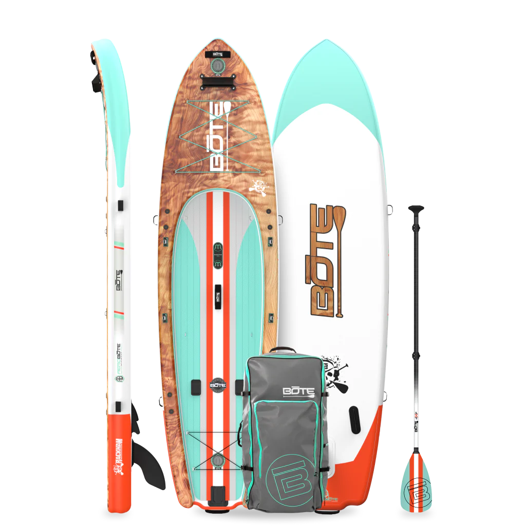 BOTE Rackham Aero 12 Inflatable Paddle Board Classic Cedar 1