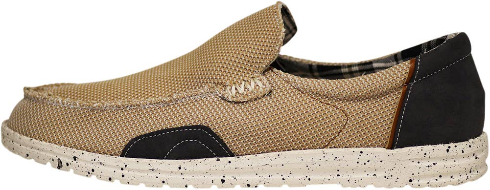 NORTY Men Lightweight Loafer Slip on Lace up Boat Shoe 41965 3