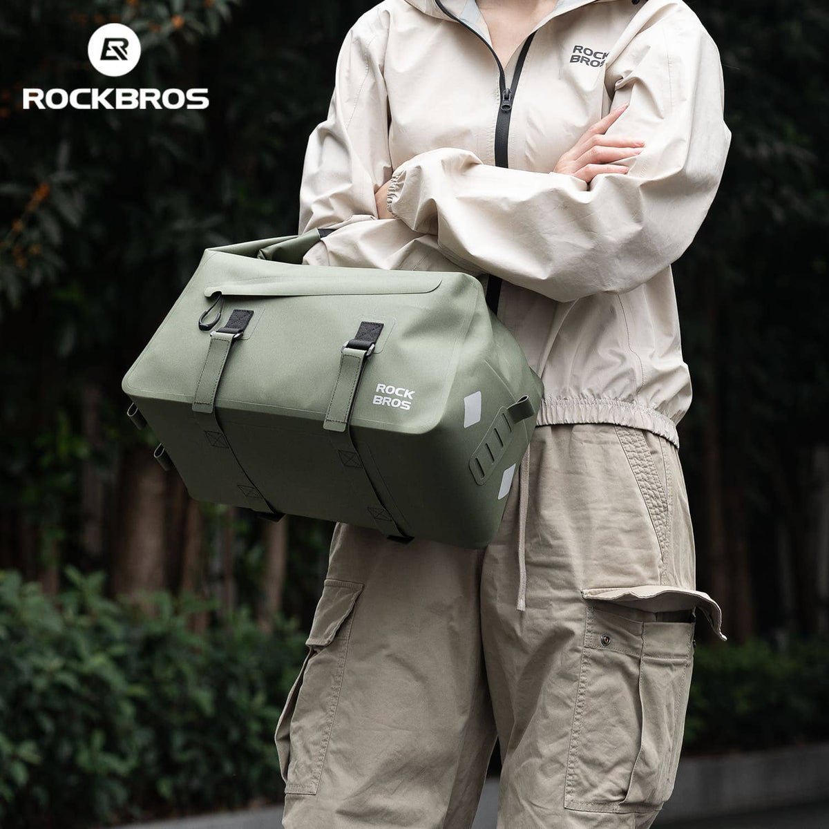 RideMate Bike Rear Rack Bag-16L 12