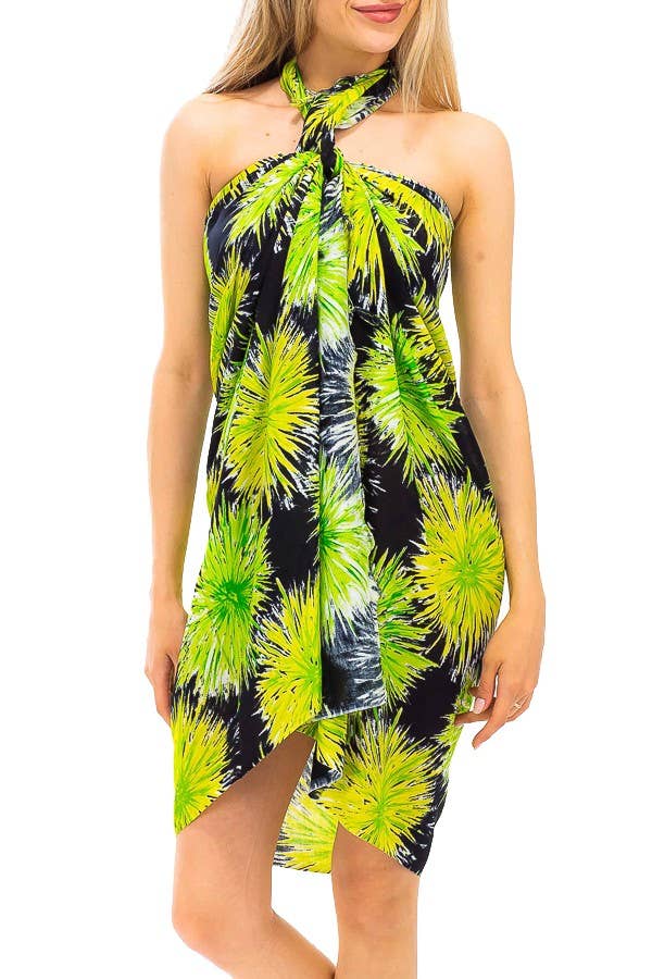 Over Sized Cooling Cotton Sarong Wrap Scarf 10