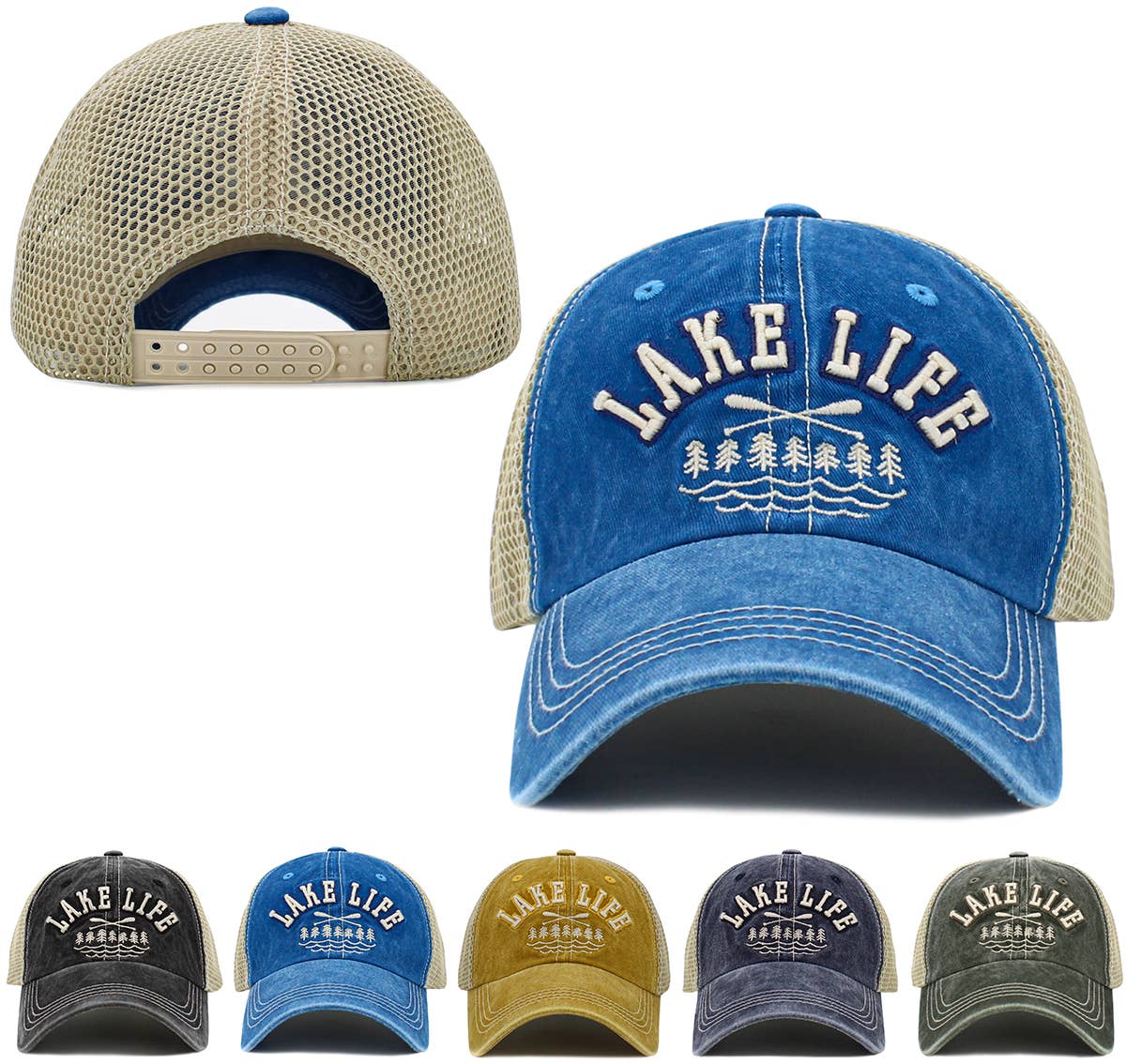 Lake Life Vintage Ballcap 3