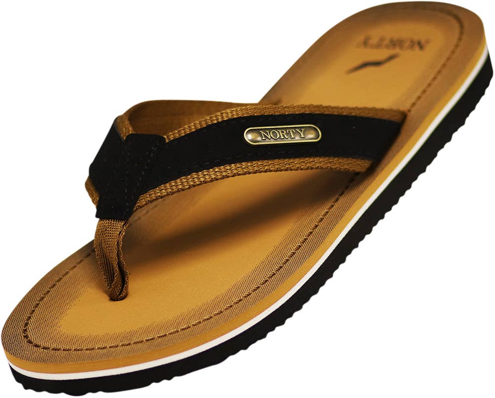 Norty Men's Sandals for Beach, Casual, Outdoor & Indoor Flip