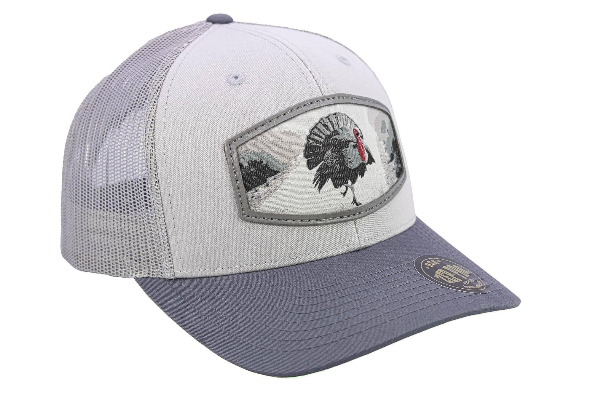 Turkey Woven Patch Trucker Hat 1