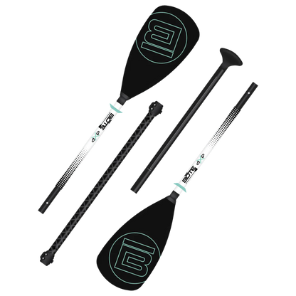 4-Piece Hybrid Adjustable Aluminum Paddle Black by Bote