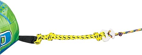 Towable Kwik-Connect, 1 inch Diameter Hole,1-4 Rider Tow Rope for Tubing Connector, 6,000lb Break Strength