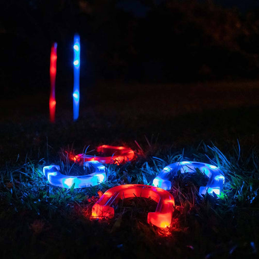 YardCandy Illuminated Horseshoes