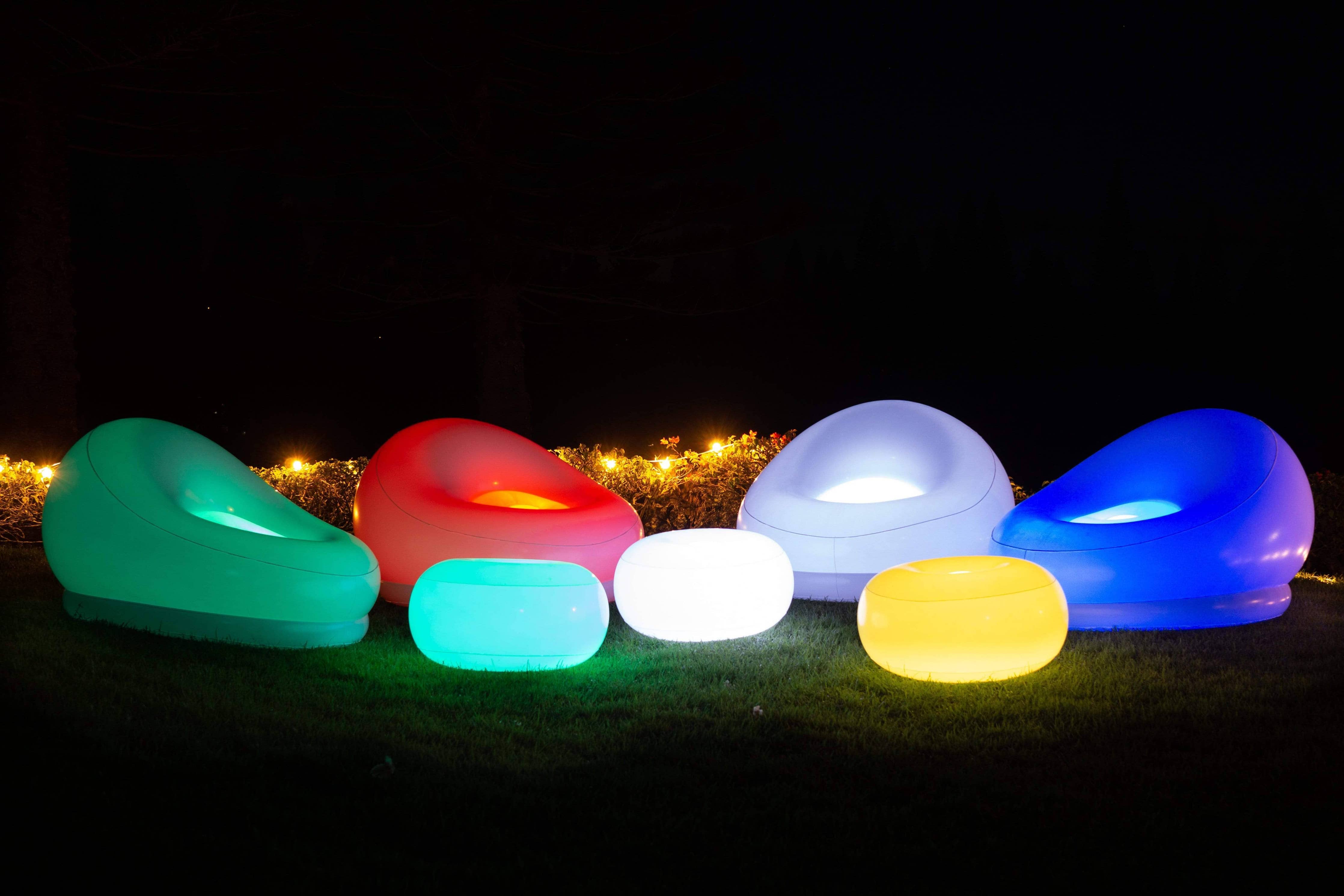 AirCandy Illuminated Color Changing LED Chair with Remote 12