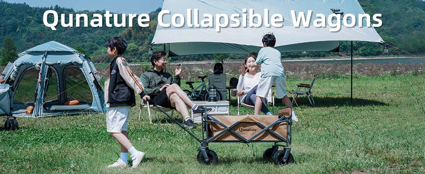 Foldable Expandable Camping Wagon-150L 13